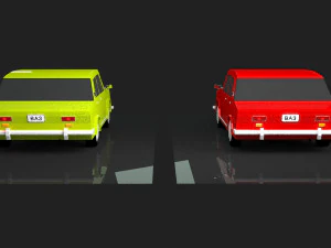 vaz 2101 3D Model