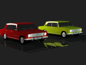 vaz 2101 3D 模型