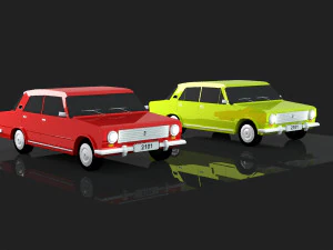 vaz 2101 3D Model