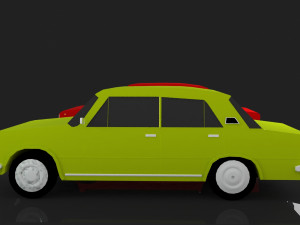vaz 2101 3D 模型