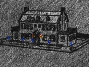 amityville wooden house Modèle 3D