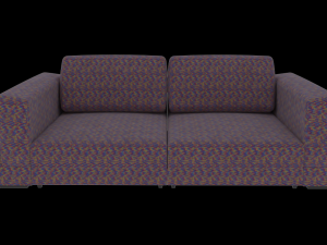 sofa sorrento in four colours Model 3D