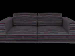 sofa sorrento in four colours Model 3D
