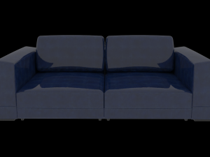 sofa sorrento in four colours Model 3D