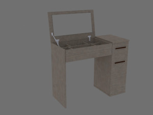 toilet table bauhaus 3D Model