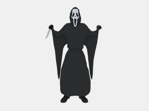 sream charecter 3D Model