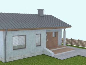 onefloor house 3D Model
