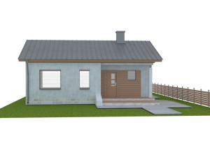 onefloor house 3D Model