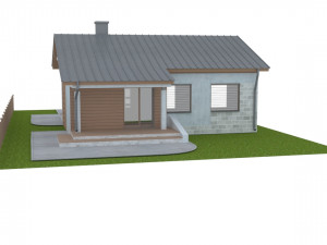 onefloor house 3D Model