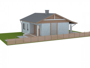 onefloor house 3D Model