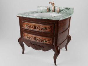 bathroom cabinet 3D Model