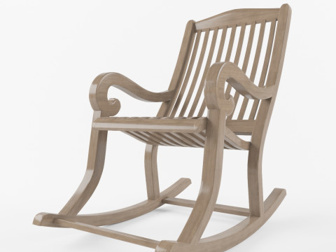 Sallanr koltuk Modelo 3D