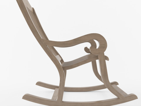 Sallanr koltuk Modelo 3D