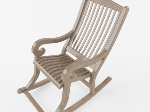 Sallanr koltuk Modelo 3D