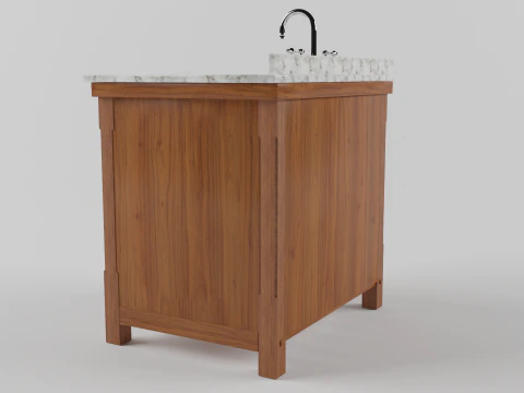Sink cabinet 3D Model