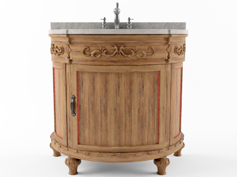 Armário de pia Modelo 3D