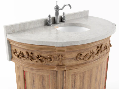 Sink cabinet 3D Model