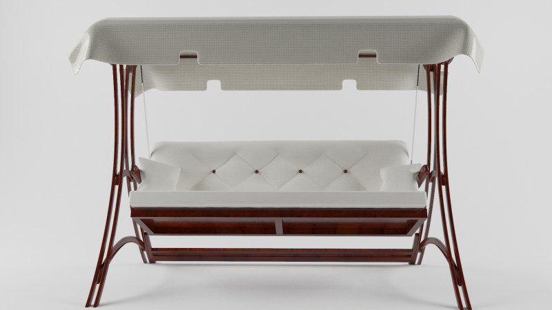 Schaukelsitz 3D Modell .c4d .max .obj .3ds .fbx .stl .blend 