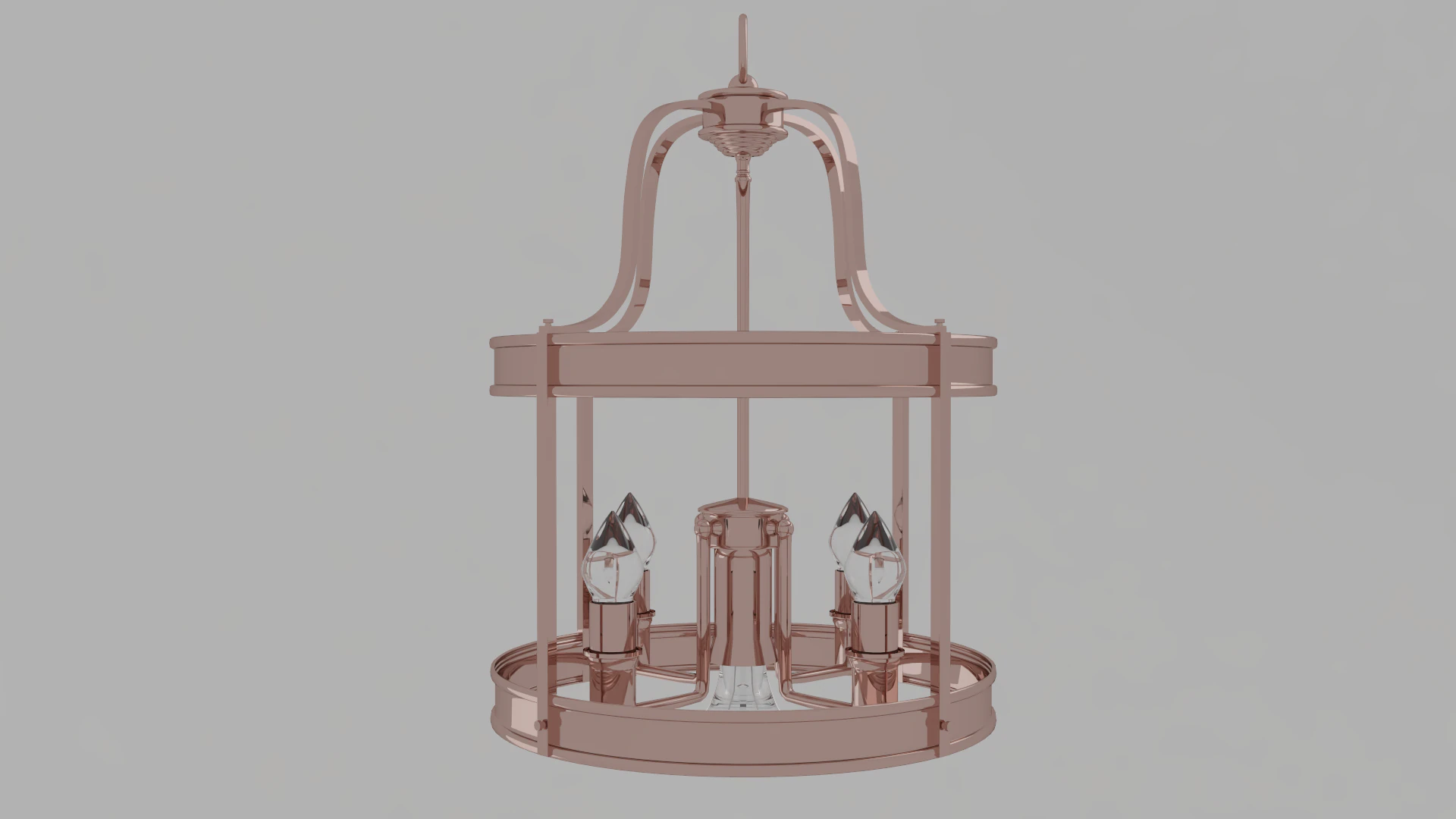 Coper lighting 3D Model .c4d .max .obj .3ds .fbx .stl .blend 