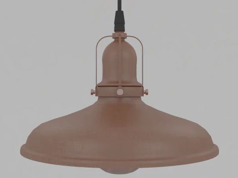 Coper lighting 3D Model