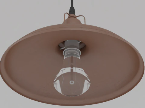 Coper lighting 3D Model