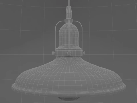 Coper lighting 3D Model