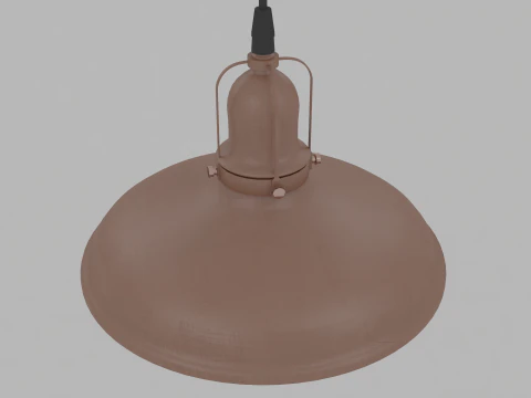 Coper lighting 3D Model