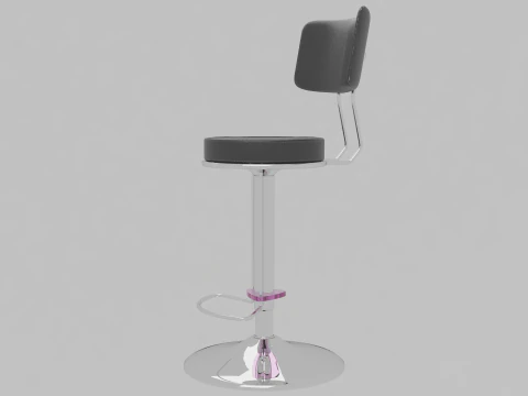 Bar chair 3D Model