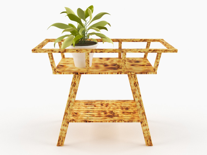 Canteiro de flores Modelo 3D .c4d .max .obj .3ds .fbx .stl .blend 