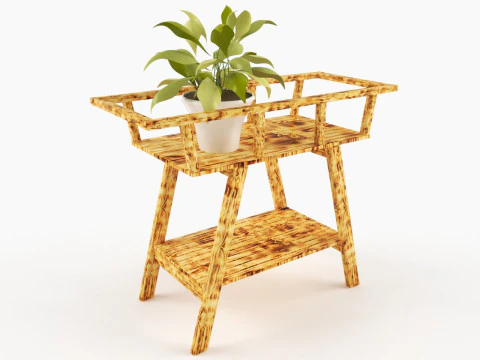 Flower bed 3D Model