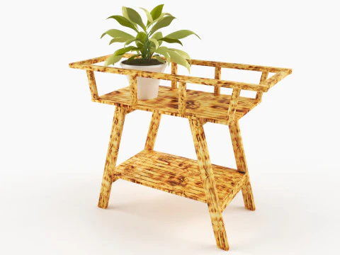 Flower bed 3D Model