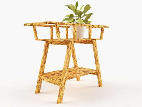 Canteiro de flores Modelo 3D