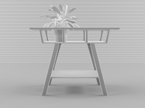 Canteiro de flores Modelo 3D