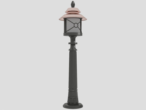 Lampe de jardin Modèle 3D
