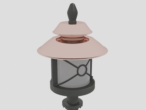 Lampe de jardin Modèle 3D