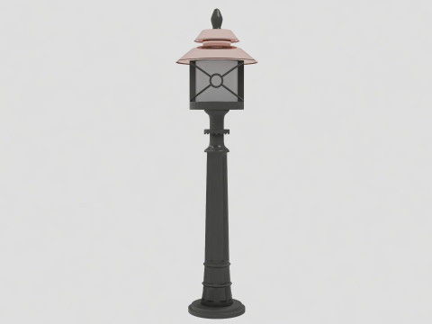 Lampe de jardin Modèle 3D