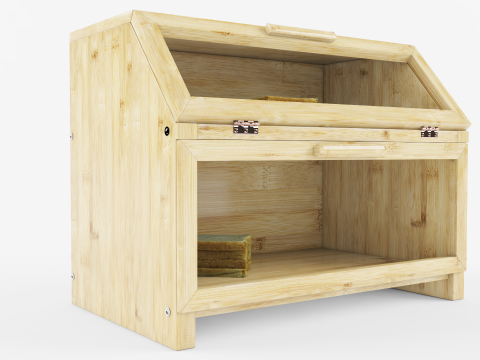 kotak roti Model 3D