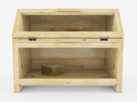caja de pan Modelo 3D