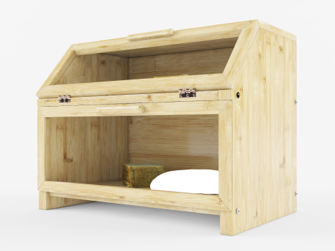 caja de pan Modelo 3D