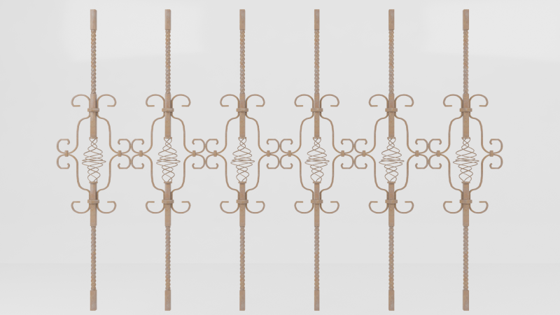 Besi tempa Model 3D .c4d .max .obj .3ds .fbx .stl .blend