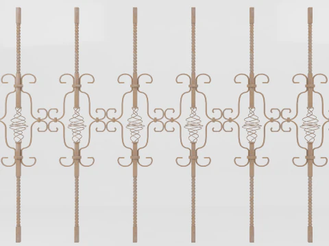 Ferro forjado Modelo 3D