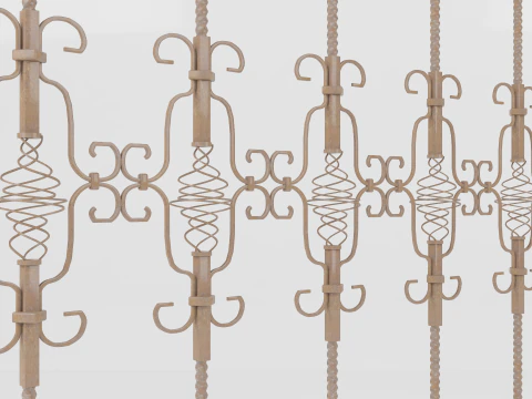 Wrought iron 3D Model