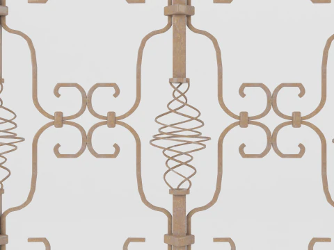 Wrought iron 3D Model