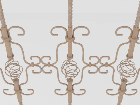 Wrought iron 3D Model