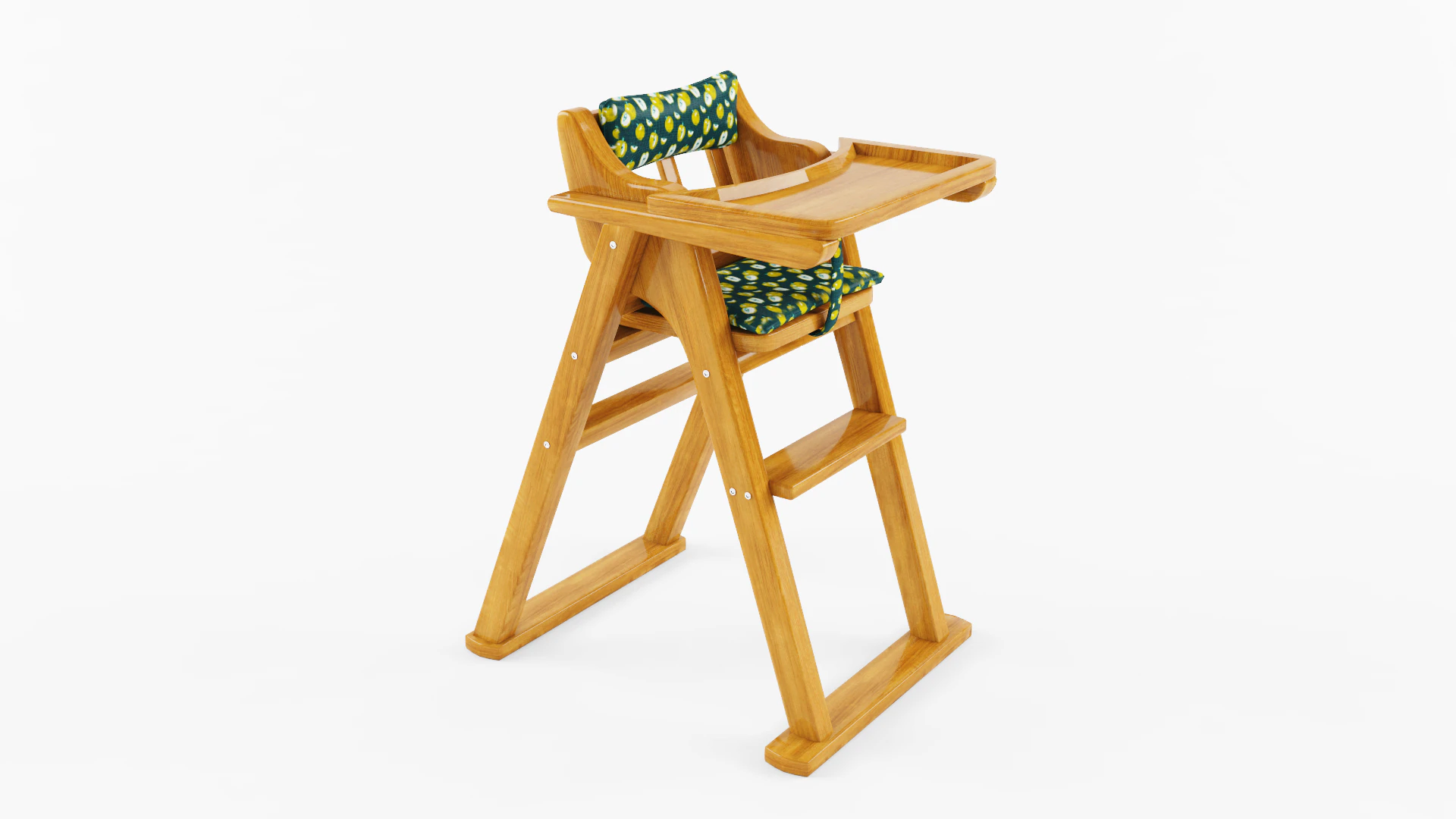 Baby desk 3D Model .c4d .max .obj .3ds .fbx .stl .blend