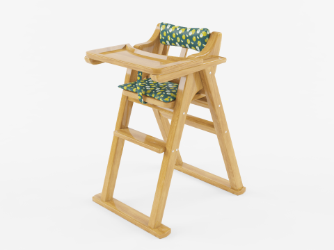 Bureau bébé Modèle 3D