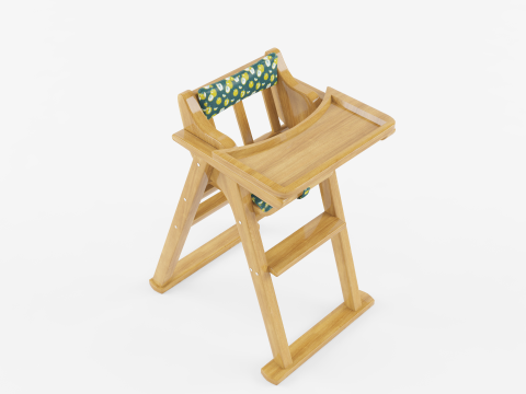 Bureau bébé Modèle 3D