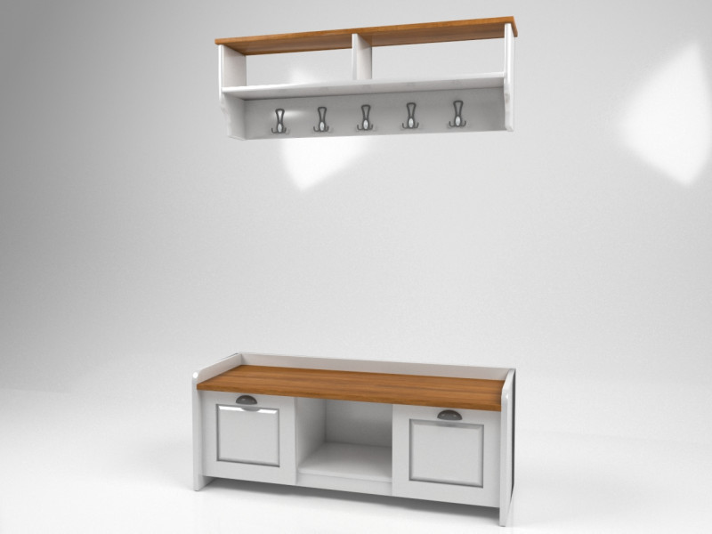 Rak mantel Model 3D .c4d .max .obj .3ds .fbx .stl .blend 