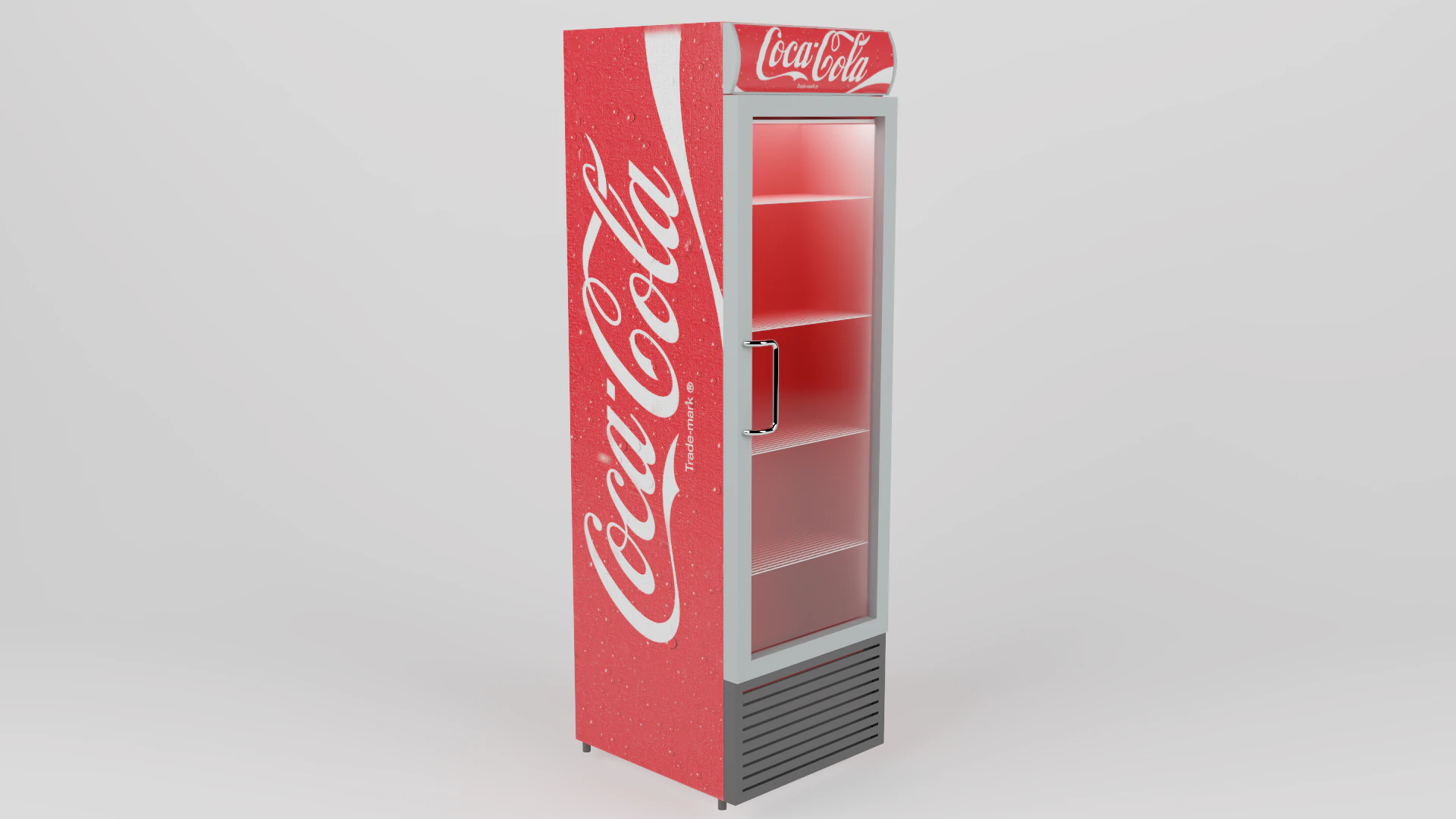 Refrigirator display 3D Model .c4d .max .obj .3ds .fbx .stl .blend 