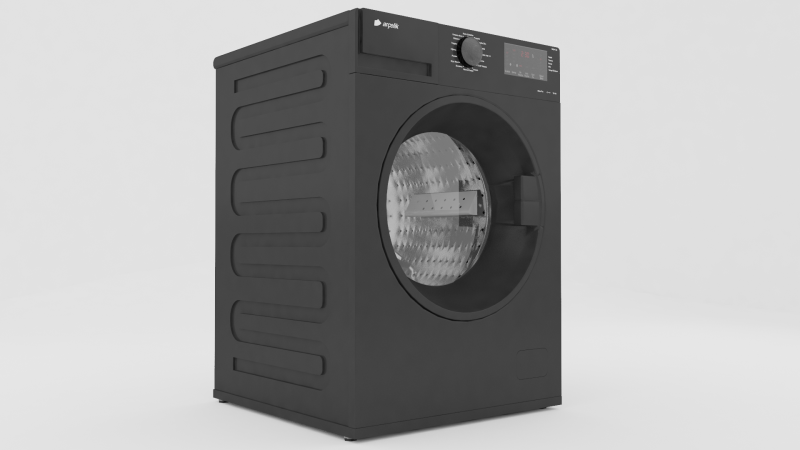 Waschmaschine 3D Modell .c4d .max .obj .3ds .fbx .stl .blend 
